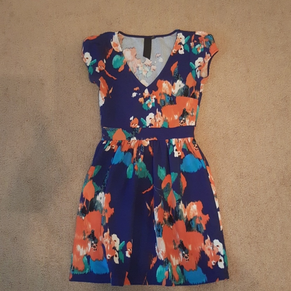 Floral Pattern Dress